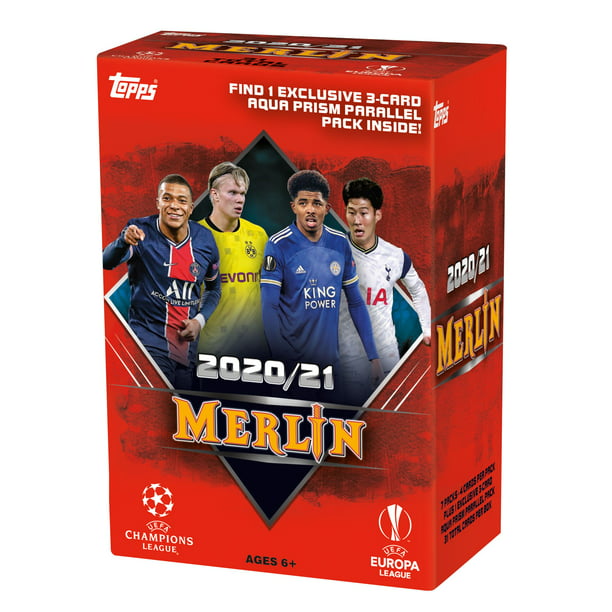 Topps Champions League 2020/2021 20/21-2 X Display Box 60 Bags Packets 